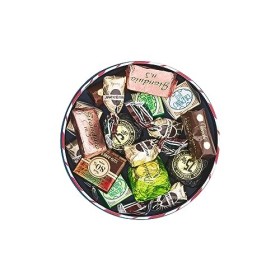 Venchi - Collection de Noël - Boîte à chapeau avec Chocolats Assortis, 179 g - Idée cadeau - Sans gluten