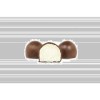 Boules de noix de coco enrobées de chocolat, - 1 kgr - Le délicieux fourrage à la noix de coco et son enrobage de chocolat fi