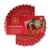 Frey Chocolat Suisse - Giandor Sans Sucre 10x100g - Chocolat au lait fourré à la crème damande - Swiss Premium Chocolate - C