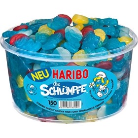 Haribo Schtroumpfs, Lot de 3&nbsp; 3&nbsp;x 1.35&nbsp;kg boîte 