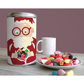 CADEAUX.COM Boîte à Bonbons Personnalisable - Père Noël - Candy Mix - Cadeau pour Noël