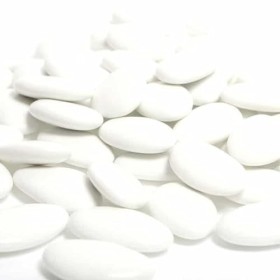 1kg Dragées Chocolat Blanc Dragées Delorme - 280 Dragees Mariage Baptême Communion Dragée blanc au Chocolat