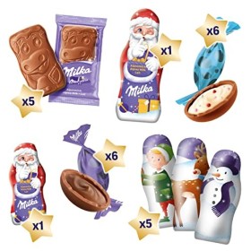 Milka Calendrier de lavent 3D - Le calendrier de 229g