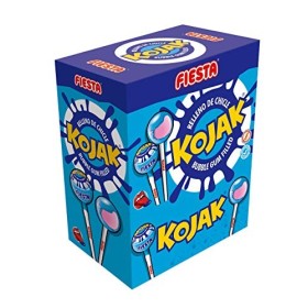 FIESTA Kojak Lot de 100 pots de peinture Caramelo avec bâton de saveur Mora