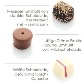 Pralines belges de luxe mélange classique, 25 pièces, 345g. Qualité supérieure en provenance de Belgique