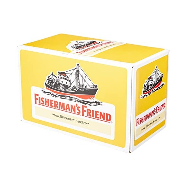 FishermanS Friend - Sachets Menthe Douce Pastilles Sans Sucres, Avec Chlorophylle Fraîcheur Intense Haleine Fraîche - Lot Id