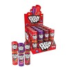 TOPPS – Sucettes Push Pop aux goûts Cassis, Fraise et Cola – Emballage refermable - 20 Unité Paquet de 1 