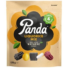 Panda ® | Mélange naturel de réglisse | Sucré à la réglisse avec des saveurs naturelles | Mélange de six saveurs délicieuses 