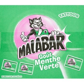 Malabar Goût Menthe Verte Boîte de 200