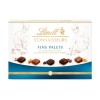 Lindt - Boîte CONNAISSEURS Fins Palets - Assortiment de Chocolats au Lait, Noirs et Blancs Extra-fins et Fourrés - Idéal pour