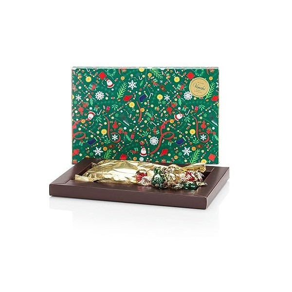 Venchi - Collection de Noël - Boîte cadeau avec Chocolats Assortis, 230 g - Idée cadeau - Sans gluten