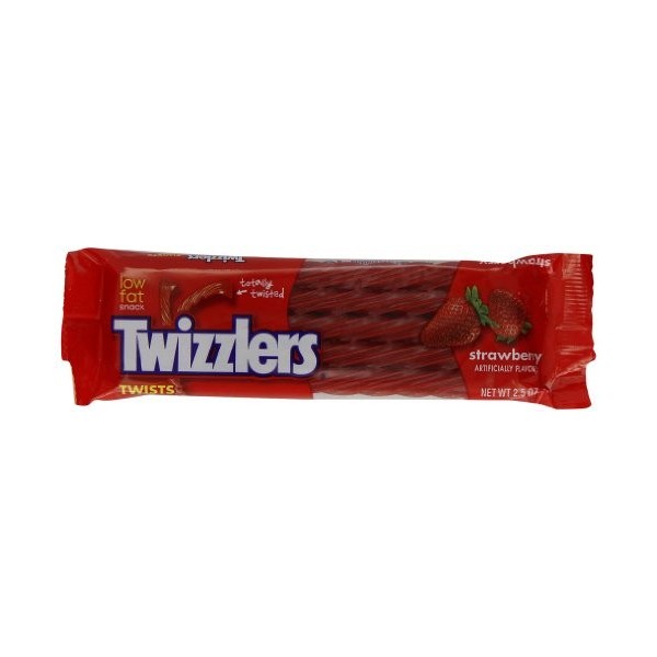 Twizzlers Strawberry 70 g Pack of 12 