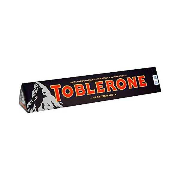 Maxi Toblerone 360g Chocolat Noir Dark lot de 3 