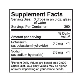 Alkalife Alkaline pH Booster Drops, 1.25 oz Bottle